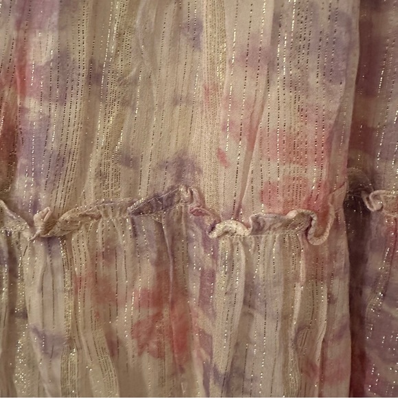 NWT Rococo Sand Metallic Etre Maxi Dress - Picture 8 of 8